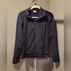 Columbia Black Lightweight Full Zip Jacket